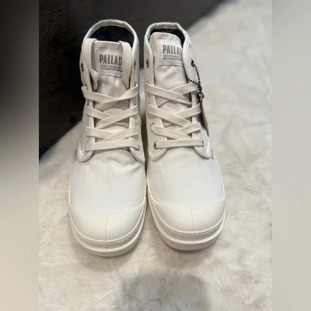 Palladium Pampa Hi Classic White High-Tops - Picture 4 of 4